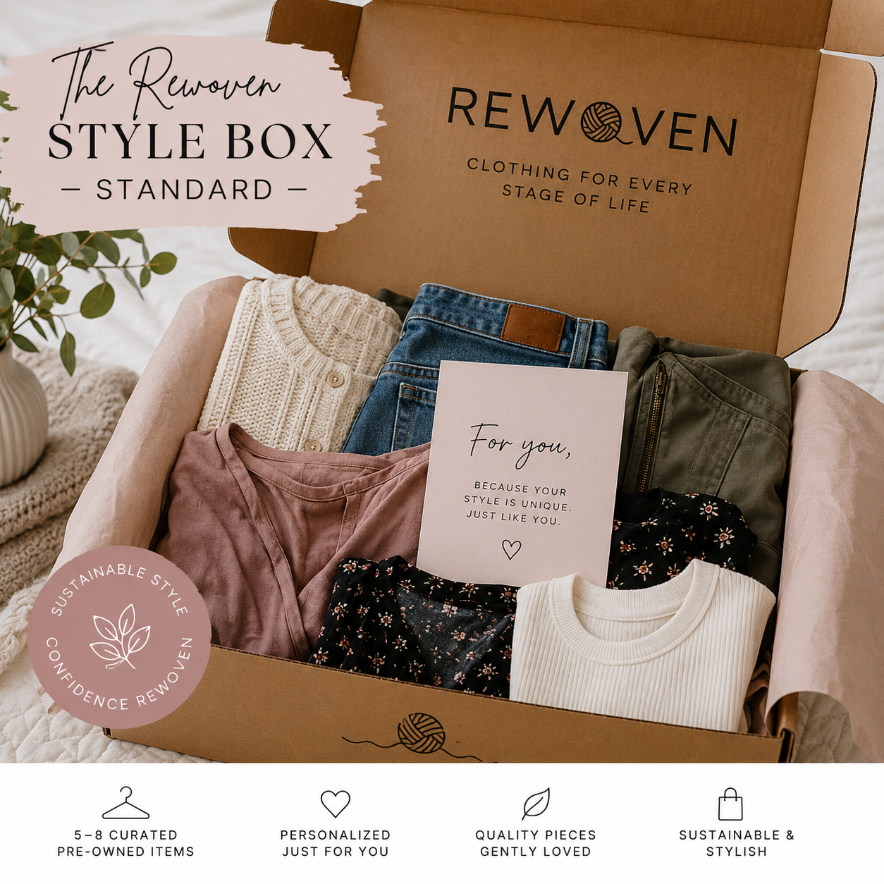 The Rewoven Style Box – standard