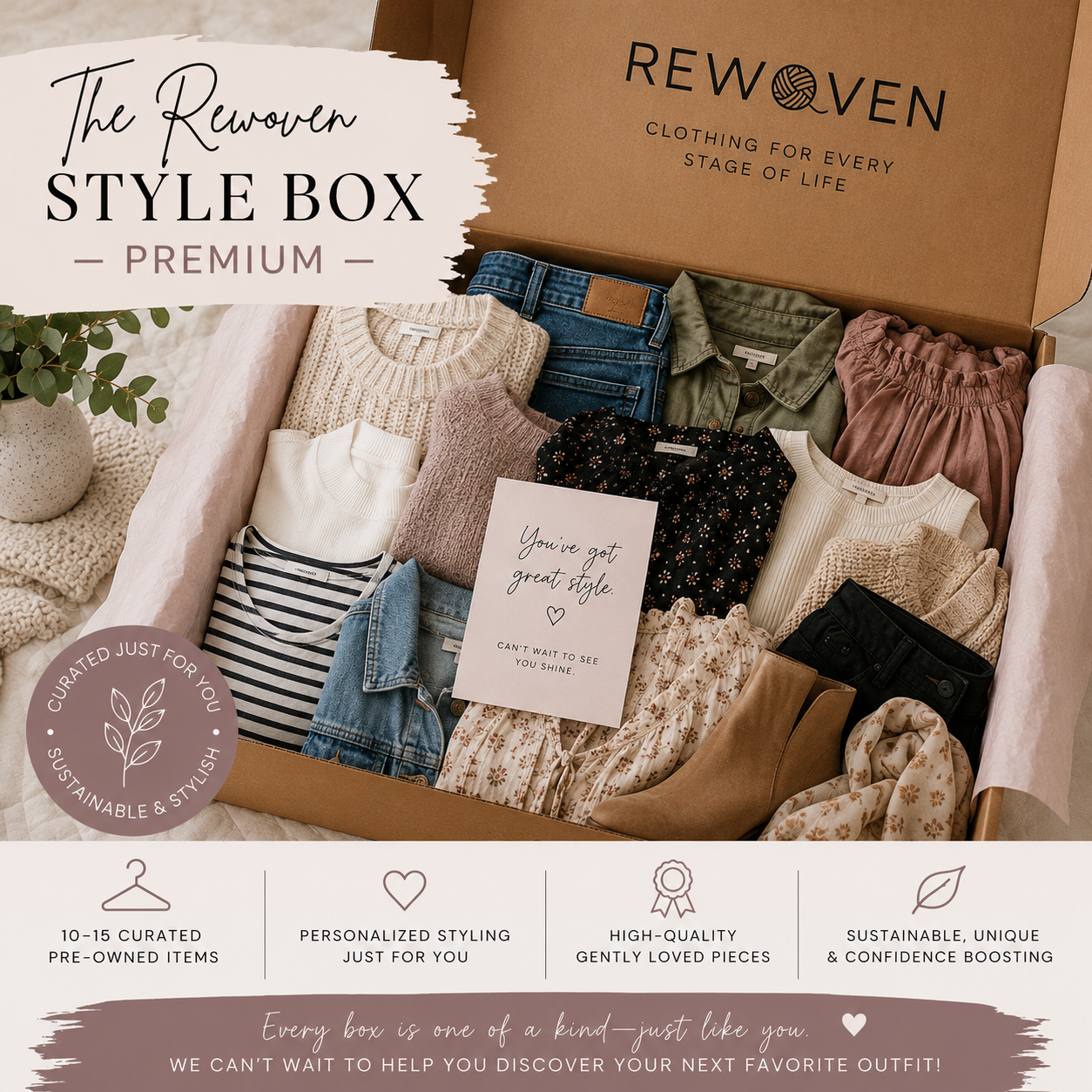 The Rewoven Style Box – Premium